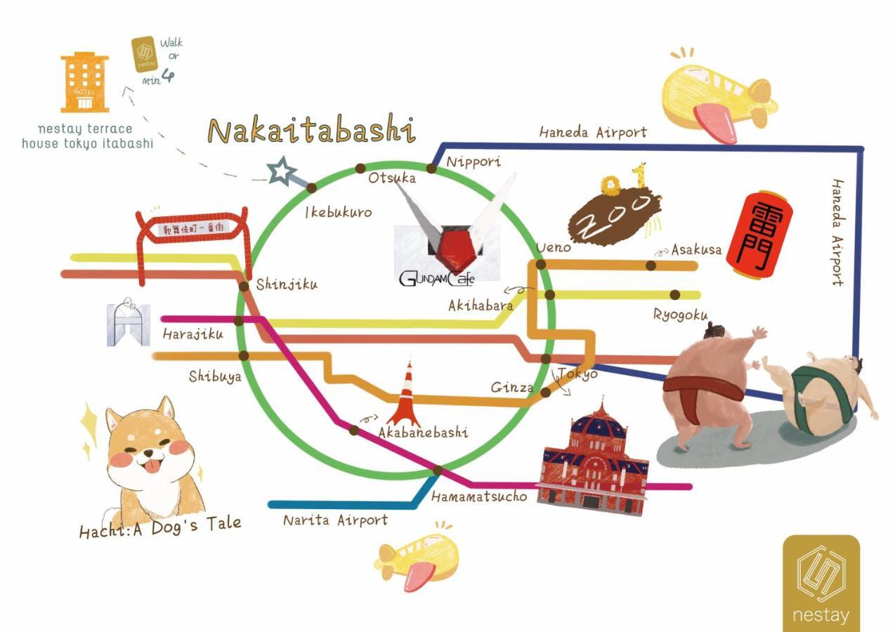 公寓 Nestay House Itabashi 01